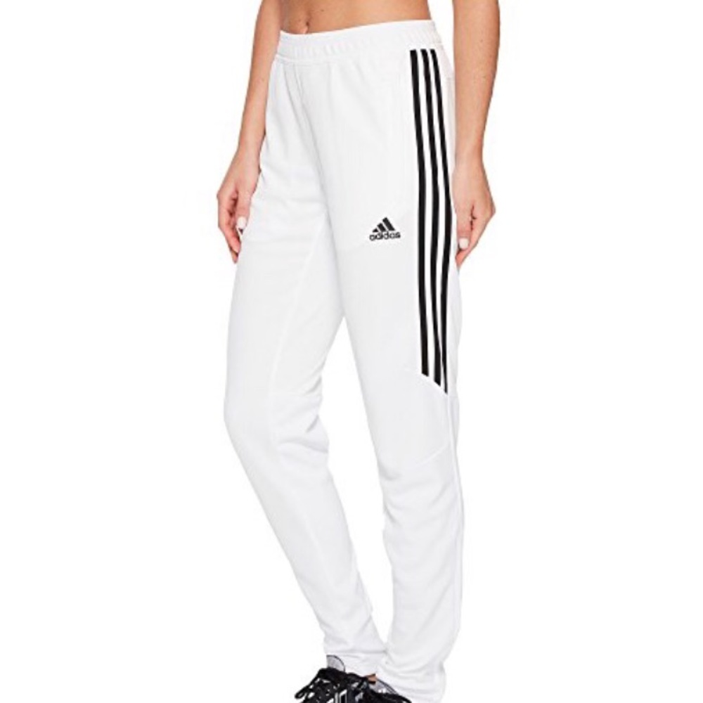White trio 17 adidas pants